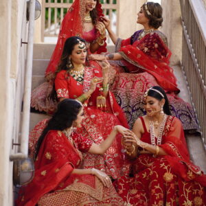 Regal Red Bridal Couture Collection